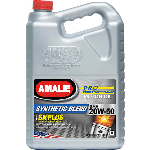 AMALIE 20W50 SYNT BLEND SN 12/1 LT (1 Galón)